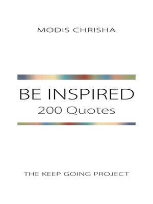 cover image of Be Inspired